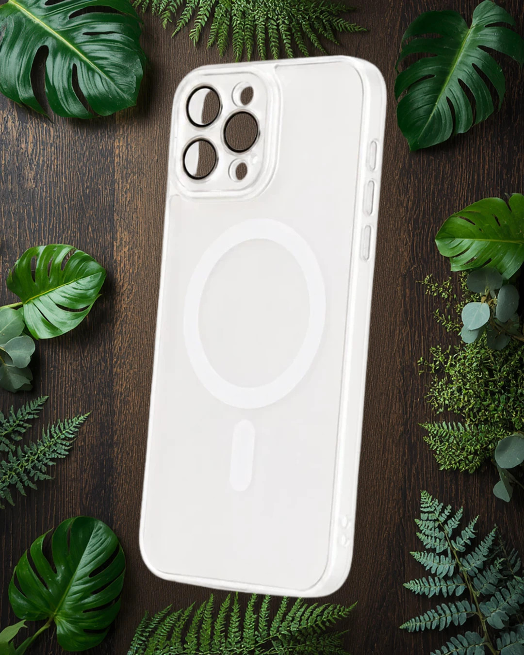 Capa Transparente Magnética para iPhone 12 Pro Max
